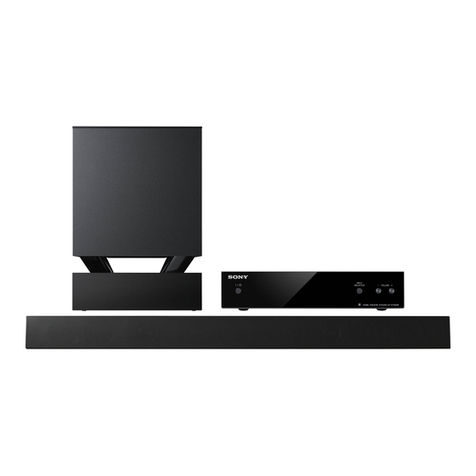 Sony HT-CT550W operating instructions