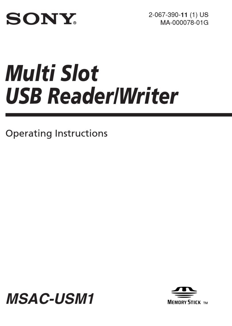 Sony MSAC-USM1 User manual