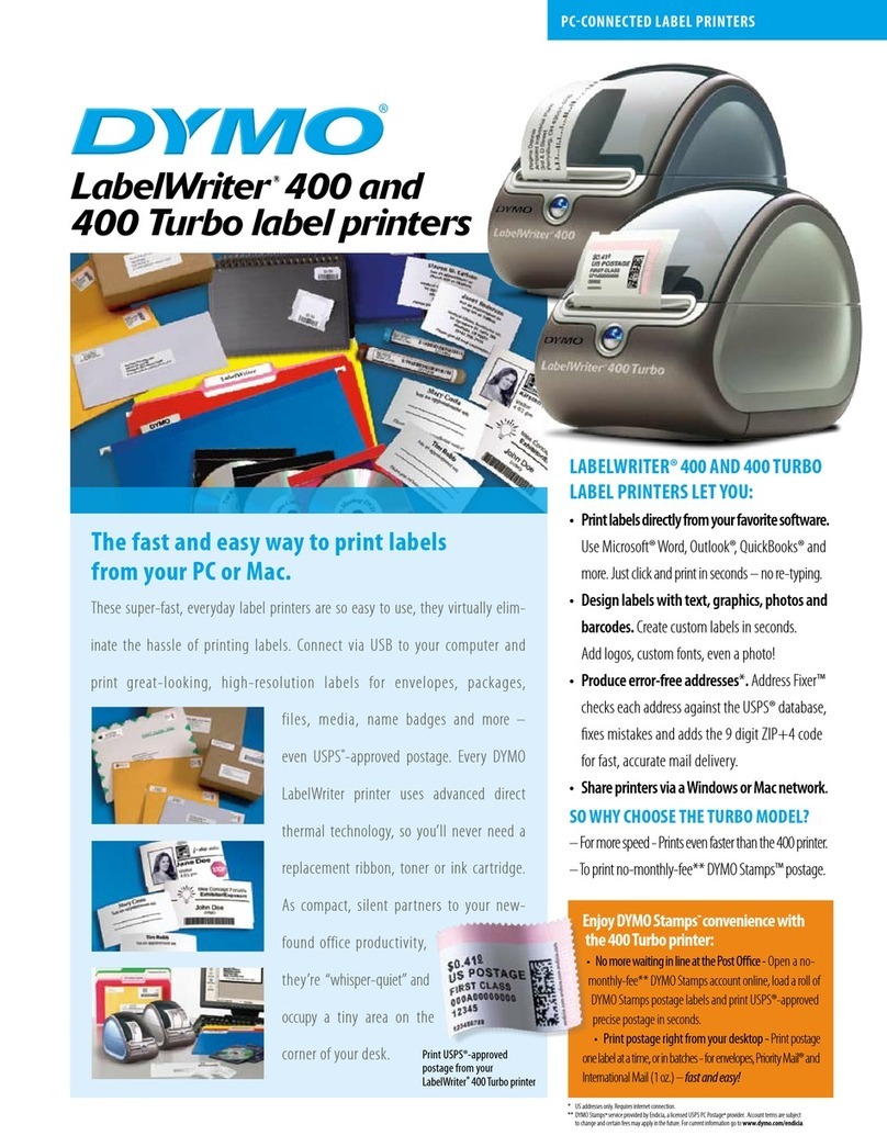 Dymo LabelWriter 400 Duo Guide User manual