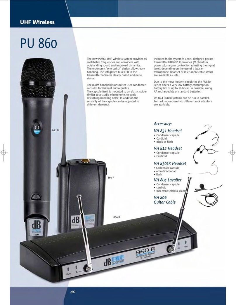 dB VH812 brochure