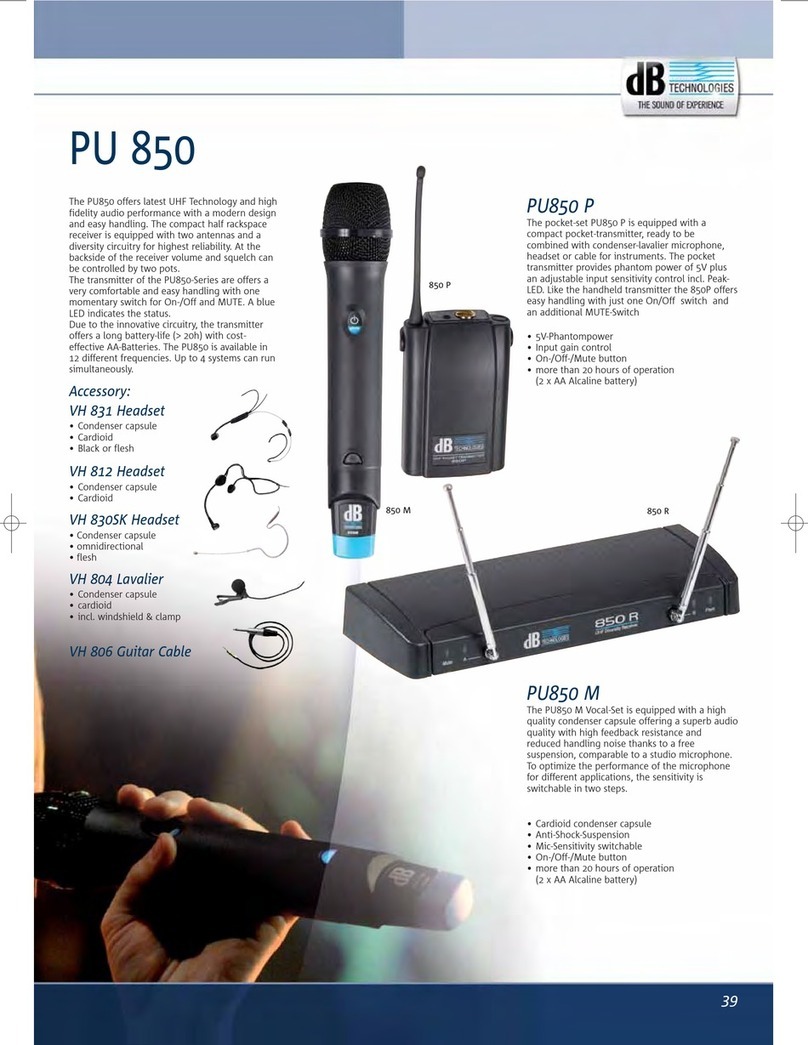dB VH812 brochure