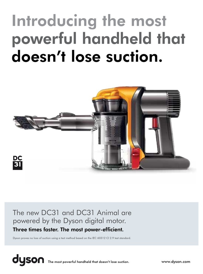 Dyson DC31 User manual