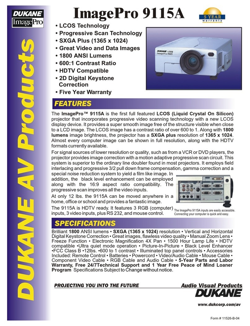 Dukane 28A9115A User manual