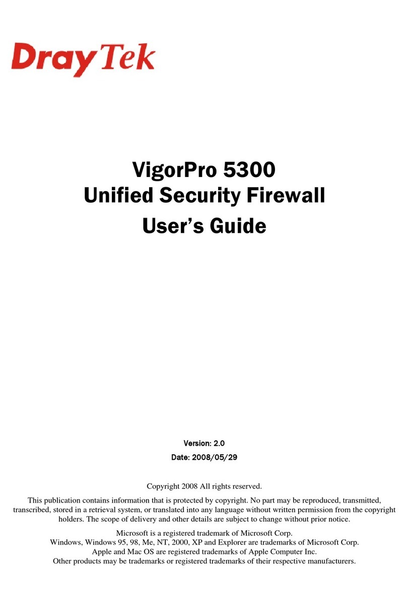 Draytek VigorPro 5300 user guide