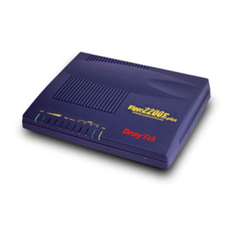 Draytek Vigor 2200E-Plus User manual