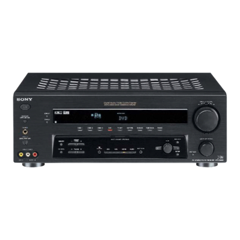 Sony STR-DE895 - Fm Stereo/fm-am Receiver User manual