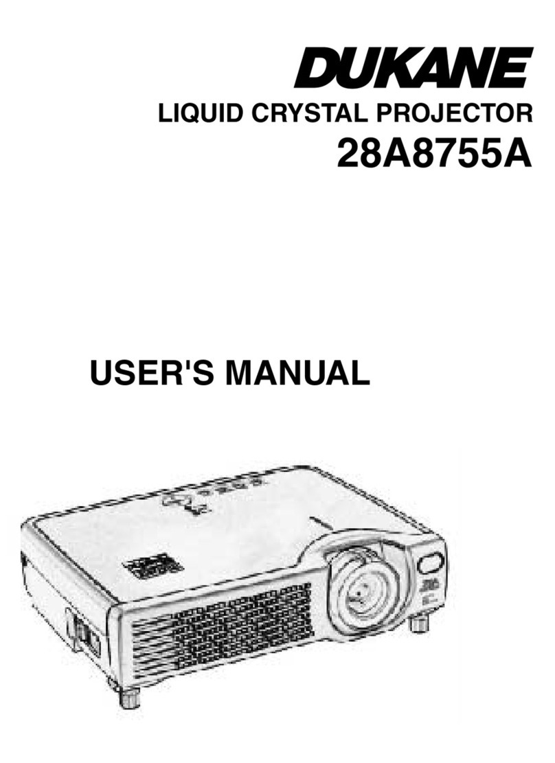 Dukane ImagePro 8755A User manual