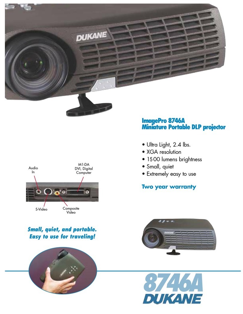 Dukane ImagePro 8746A Specifications