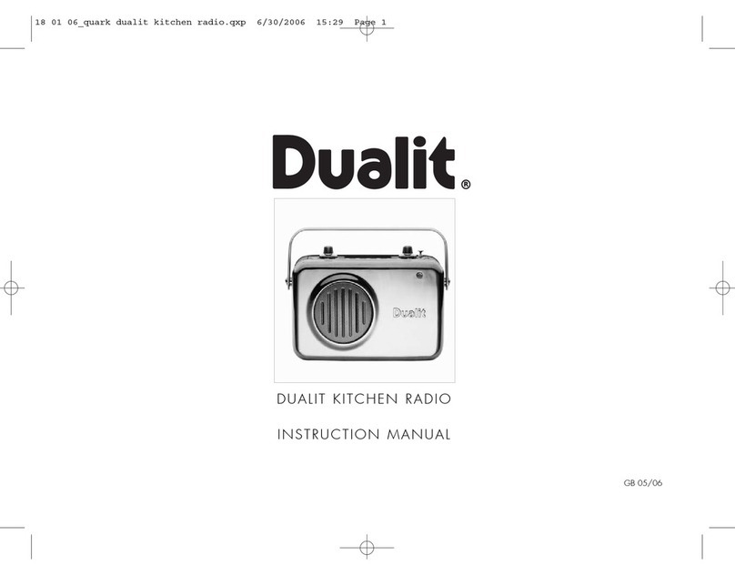 Dualit 90000 instruction manual