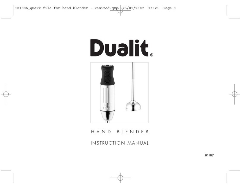 Dualit 88860 instruction manual