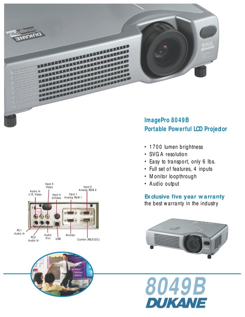 Dukane ImagePro 8049B Specifications