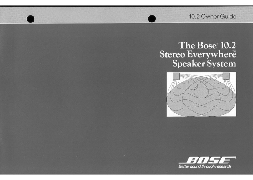 Bose 10.2 Stereo Everywhere owner's guide