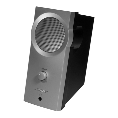 Bose Companion 2 Series II User manual
