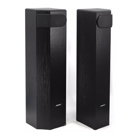 Bose 501 Series V User manual