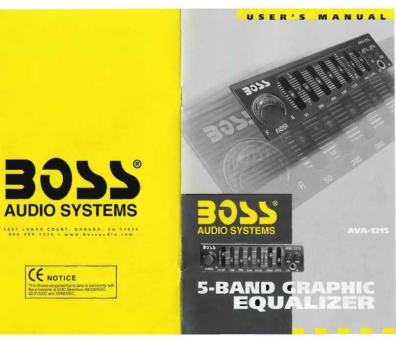 Boss Audio Systems AVA-1215 user manual
