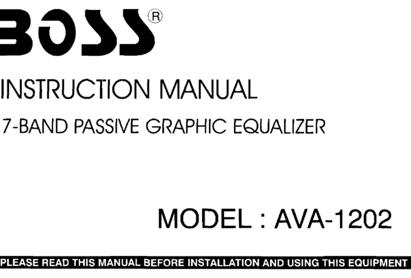 Boss Audio Systems AVA-1202 User manual Boss Audio Systems AVA-1202 User manual