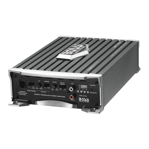 Boss Audio Systems AR1500M User manual