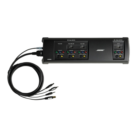 Bose Lifestyle VS-2 owner's guide