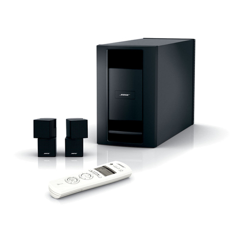 Bose Lifestyle Homewide owner's guide