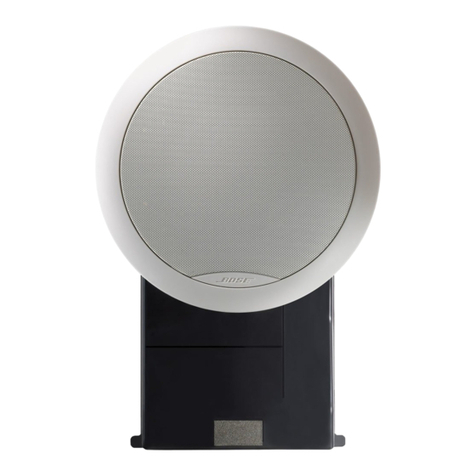 Bose VIRTUALLY INVISIBLE 191 SPEAKERS User manual