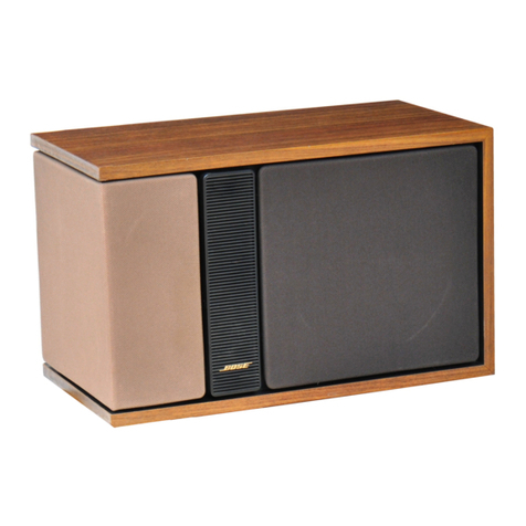 Bose 301 Series II owner's manual