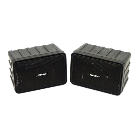 Bose 101 owner's guide