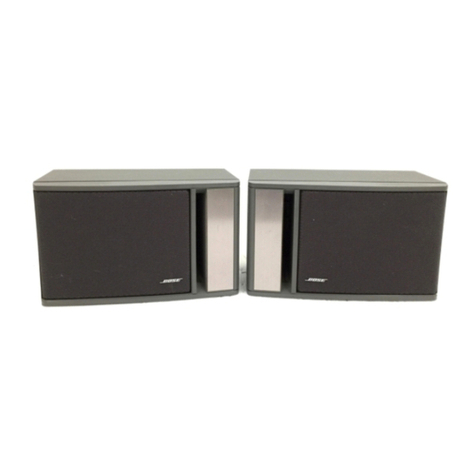 Bose 100 J User manual