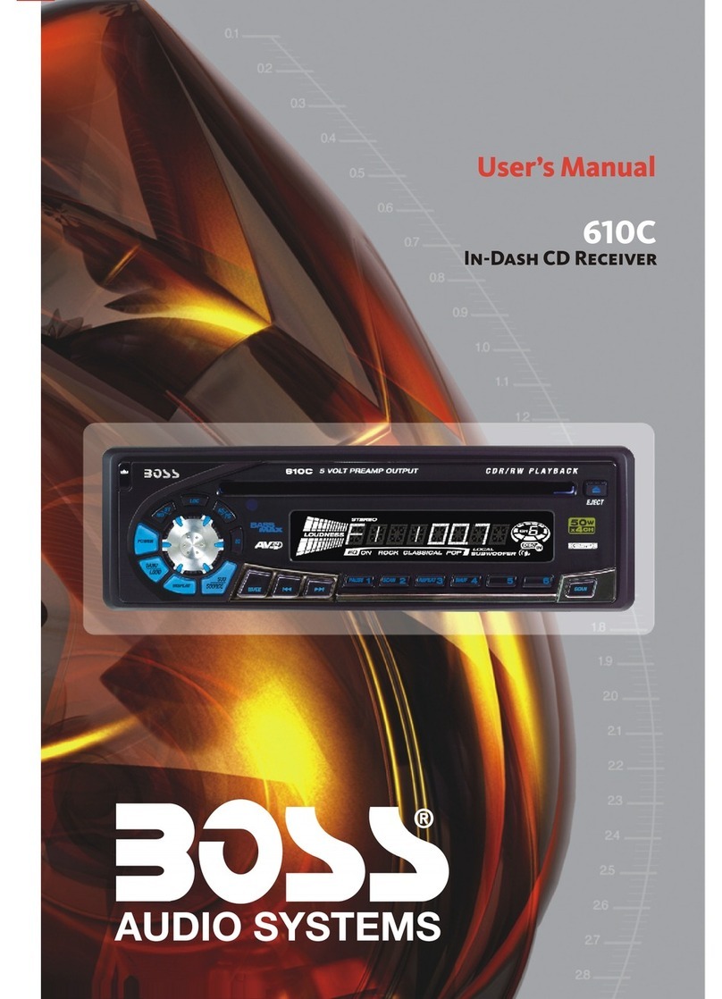 Boss Audio Systems 610C User manual Boss Audio Systems 610C User manual