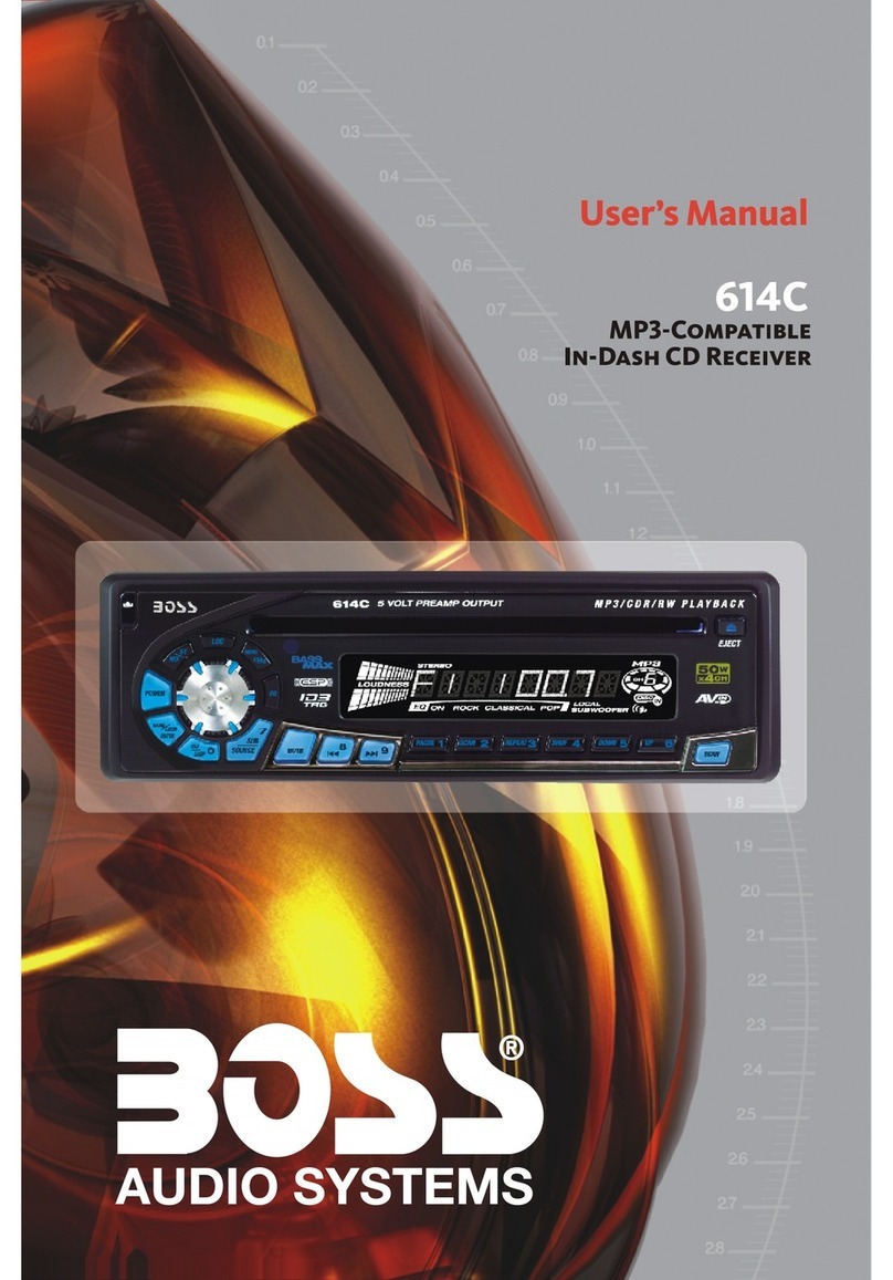 Boss Audio Systems 614C User manual