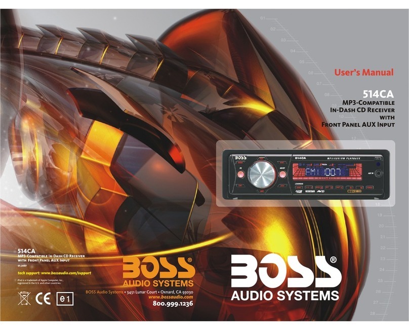 Boss Audio Systems 514CA User manual