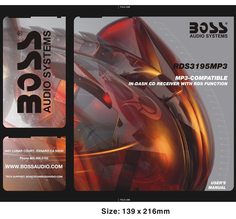 Boss Audio Systems 3195 user manual Boss Audio Systems 3195 user manual