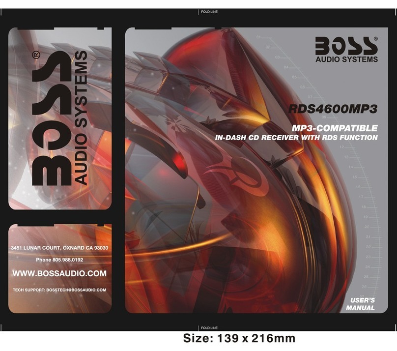 Boss Audio Systems 4600 user manual