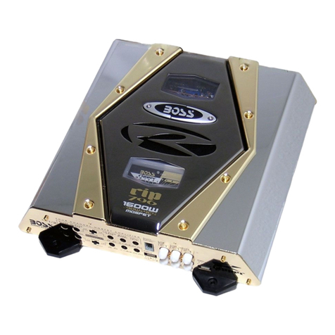 Boss Audio Systems Ripper RIP-496 User manual