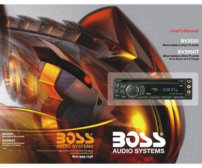 Boss Audio Systems BV3550 User manual