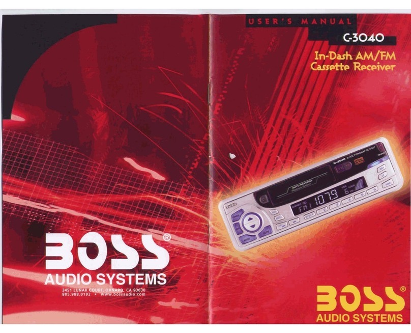 Boss Audio Systems C-3040 user manual