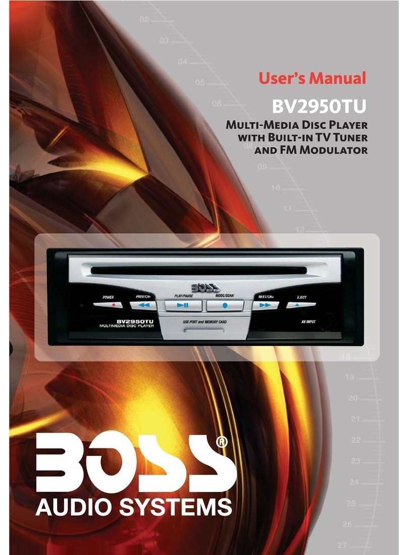 Boss Audio Systems BV2950TU user manual