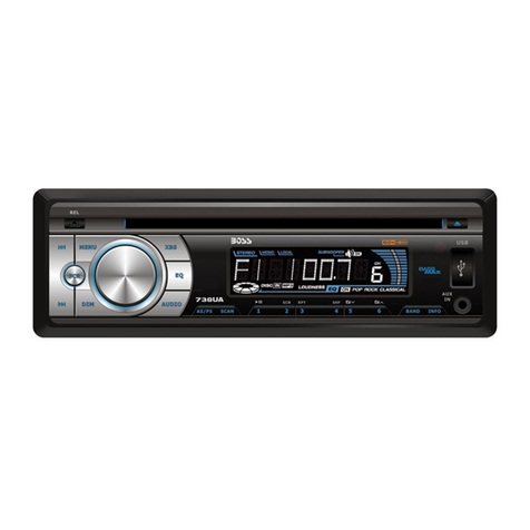 Boss Audio Systems 738UA user manual