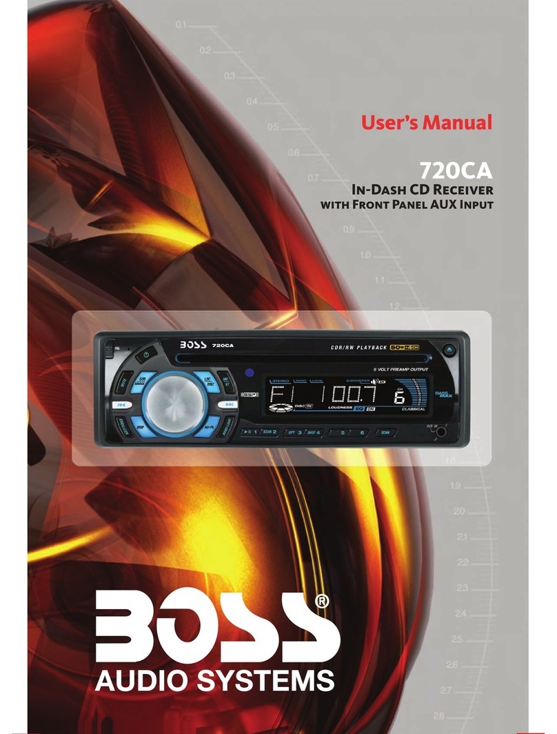 Boss Audio Systems 720CA user manual