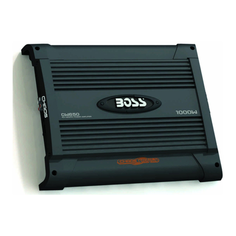 BOSSCO Chaos Wired CW1000 user manual