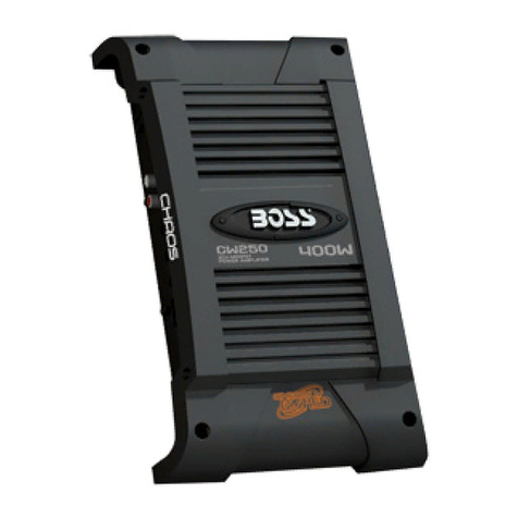 BOSSCO Chaos Wired CW1250 user manual