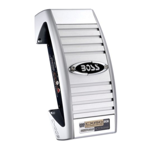 Boss Audio Systems CX150 User manual