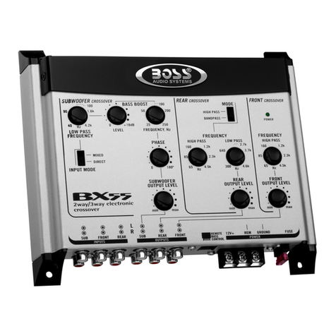 Boss Audio Systems BX-55 User manual