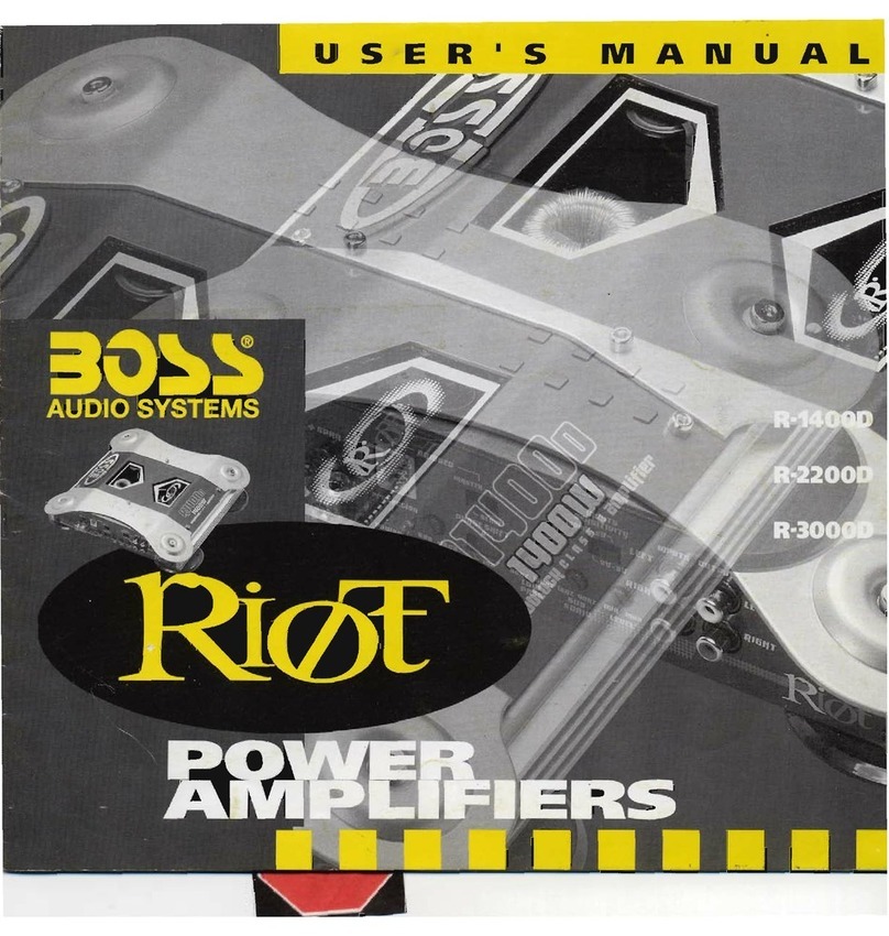 Boss Audio Systems Riot R1400D User manual