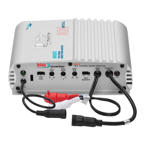 Boss Audio Systems MR800 User manual