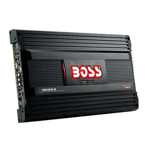 Boss Audio Systems Diablo D1800.5 User manual
