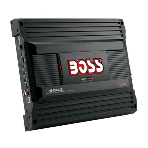 Boss Audio Systems Diablo D800.2 User manual