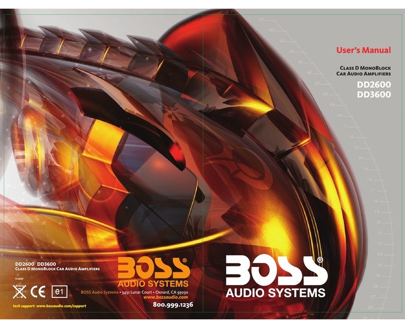 Boss Audio Systems Diablo DD2600 User manual