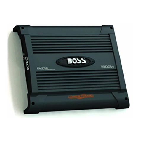 BOSSCO Chaos Wired CW750 user manual