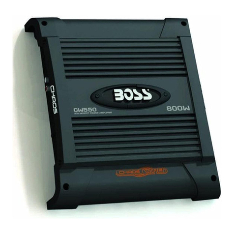 BOSSCO Chaos Wired CW550 user manual