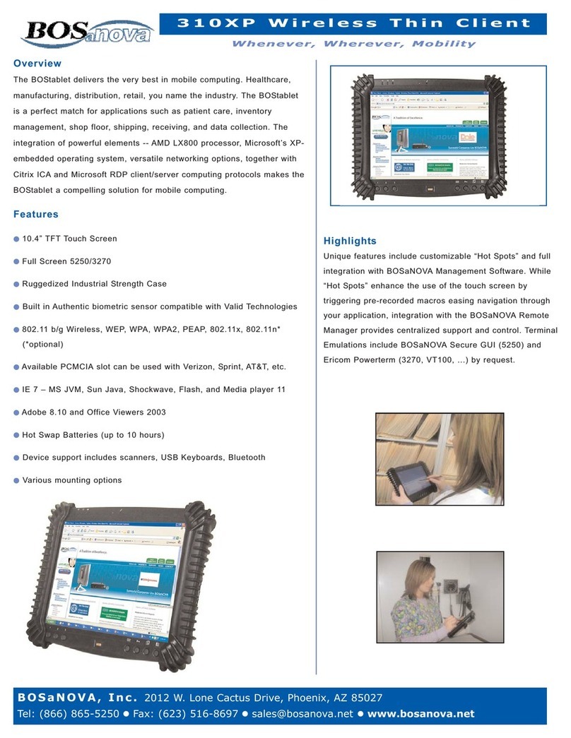 Bosanova 310XP Specifications